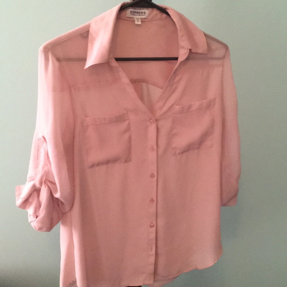 Light pink blouse
